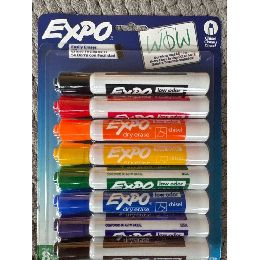 Sharpie Permanent Markers Expo Dry Erase and Pen+Gear Highlighter Bundle 5 Pack